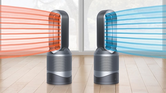 空気清浄機機能付きファンヒーター Dyson Pure Hot+Cool アイアン 